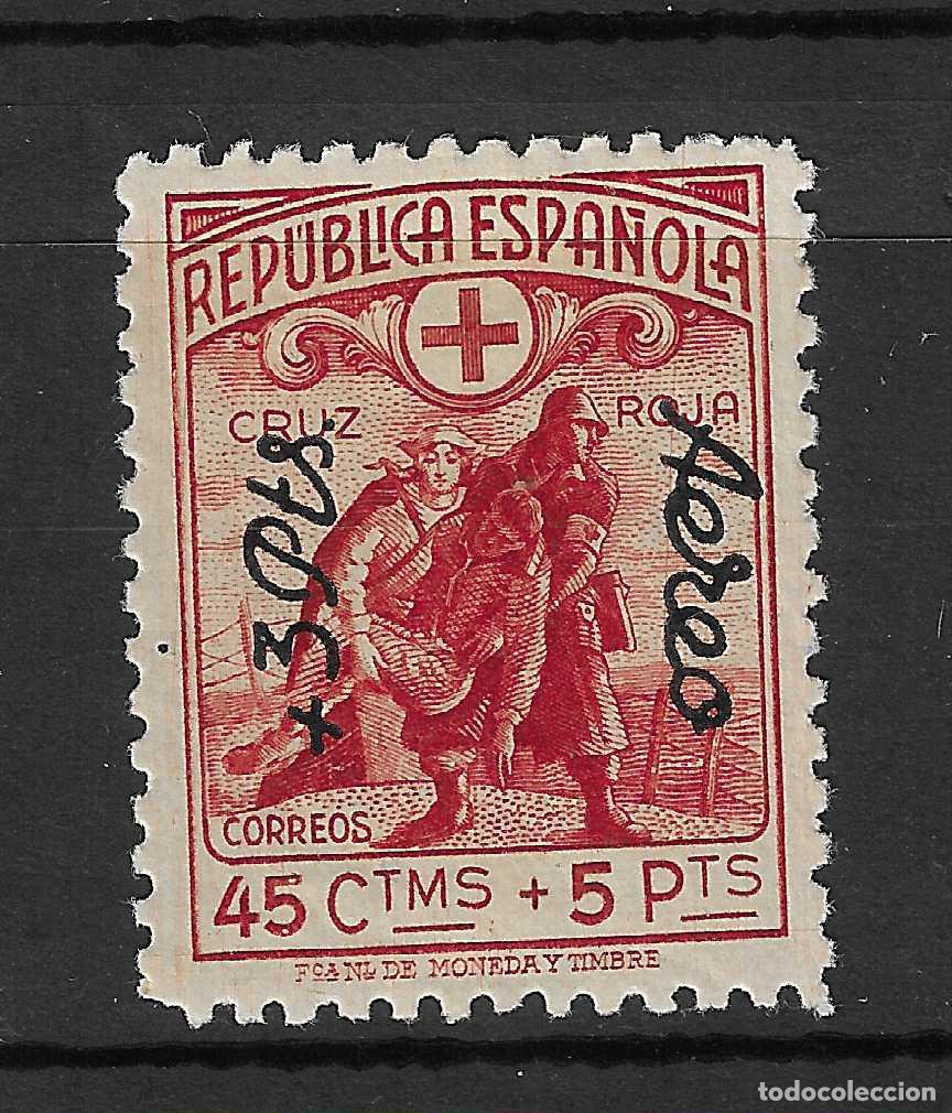 Stamps: 1938 CRUZ ROJA 768** SIN FIJASELLOS