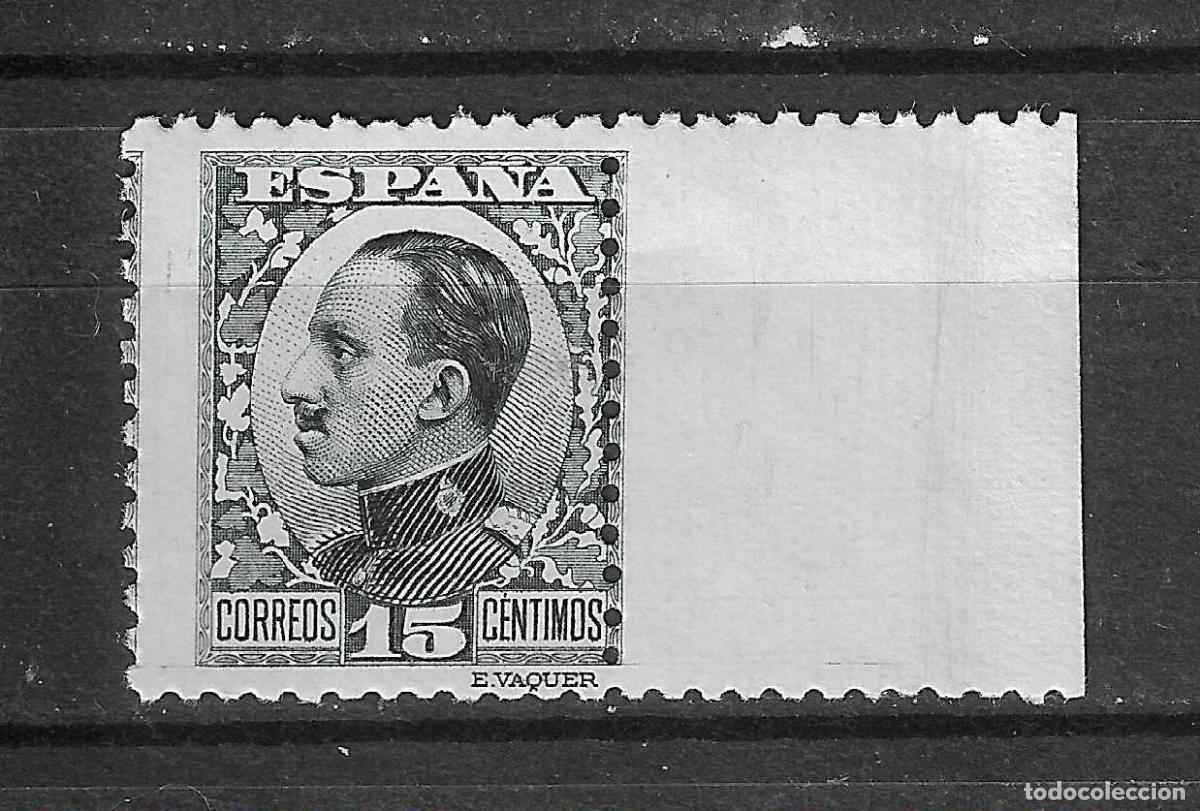 Selos: 1930 ALFONSO XIII VAQUER DE PERFIL EDIFIL 493** SIN FIJASELLOS BIEN CENTRADO