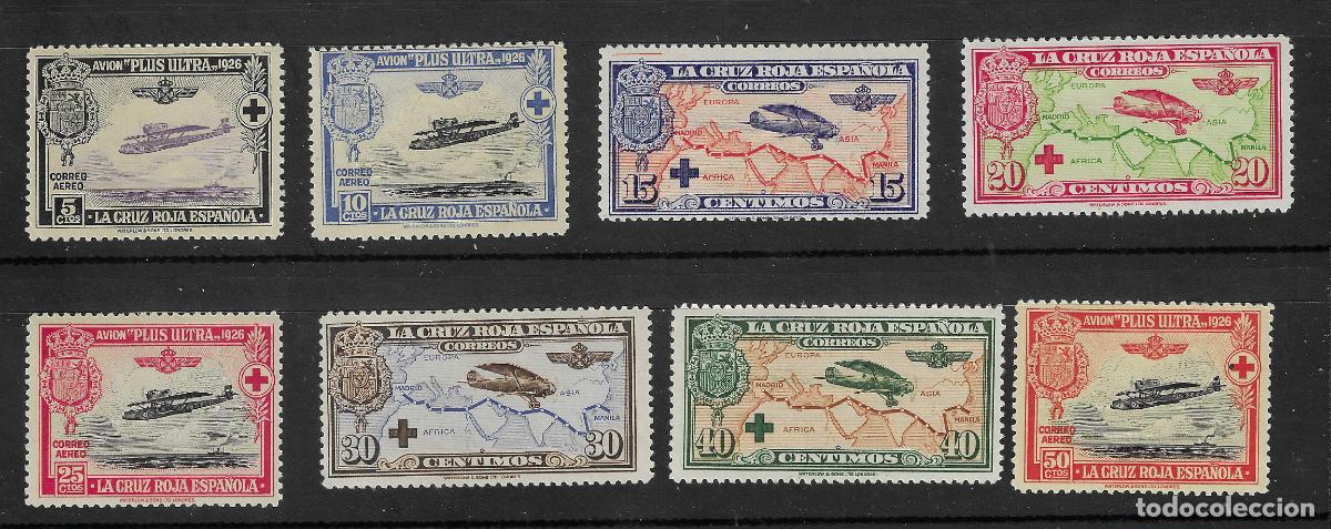 Selos: 1926 CRUZ ROJA EDIFIL 339/346** NUEVOS SIN FIJASELLOS