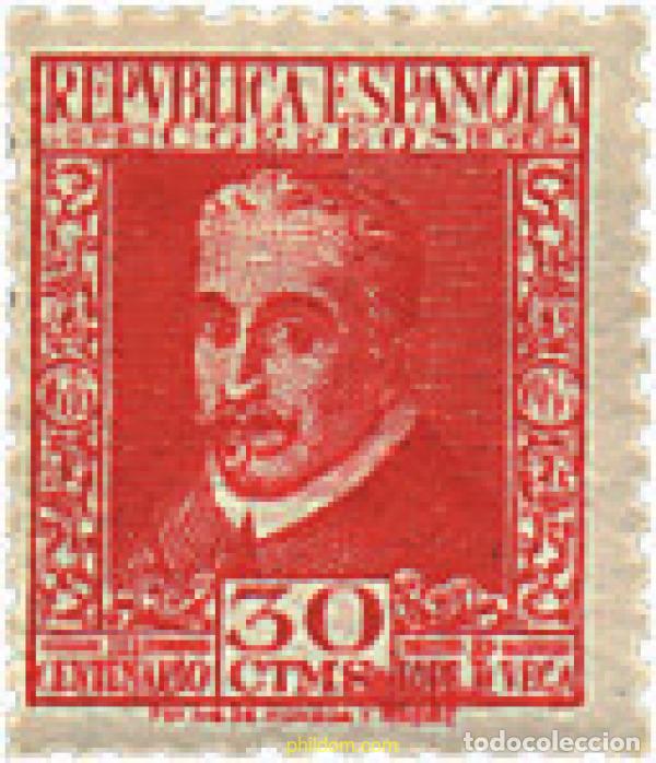 Sellos: 209416 MNH ESPA&Ntilde;A 1935 3 CENTENARIO DE LA MUERTE DE LOPE DE VEGA