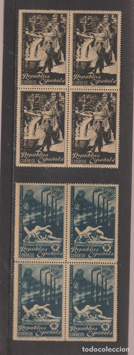 Sellos: Espa&ntilde;a Spain 1938 - Edifil 773/774 b4 mnh**