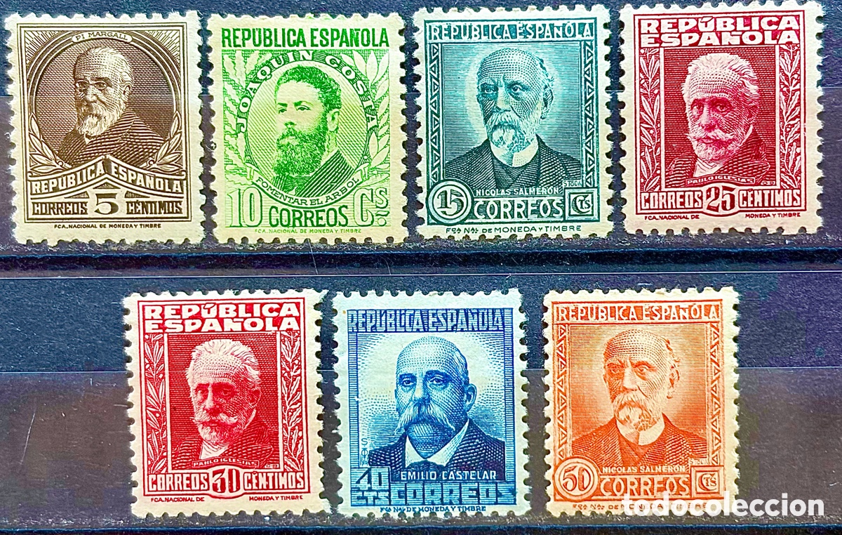 Sellos: 1931-1932 PERSONAJES