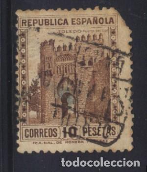 Timbres: Q-11934- ESPA&Ntilde;A 1938. TOLEDO. PUERTA DEL SOL.