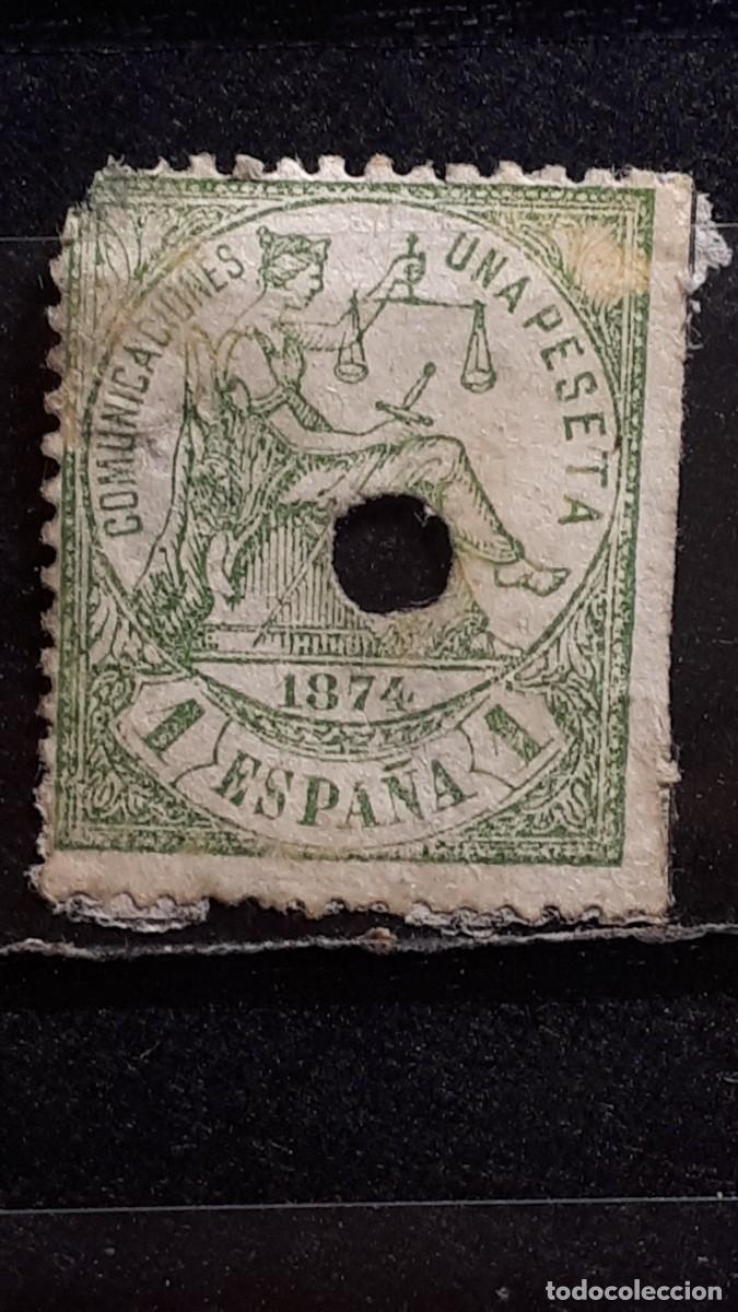 Sellos: ESPA&Ntilde;A. A&Ntilde;O 1894. &deg;. Telegrafos EDIFIL 150T.