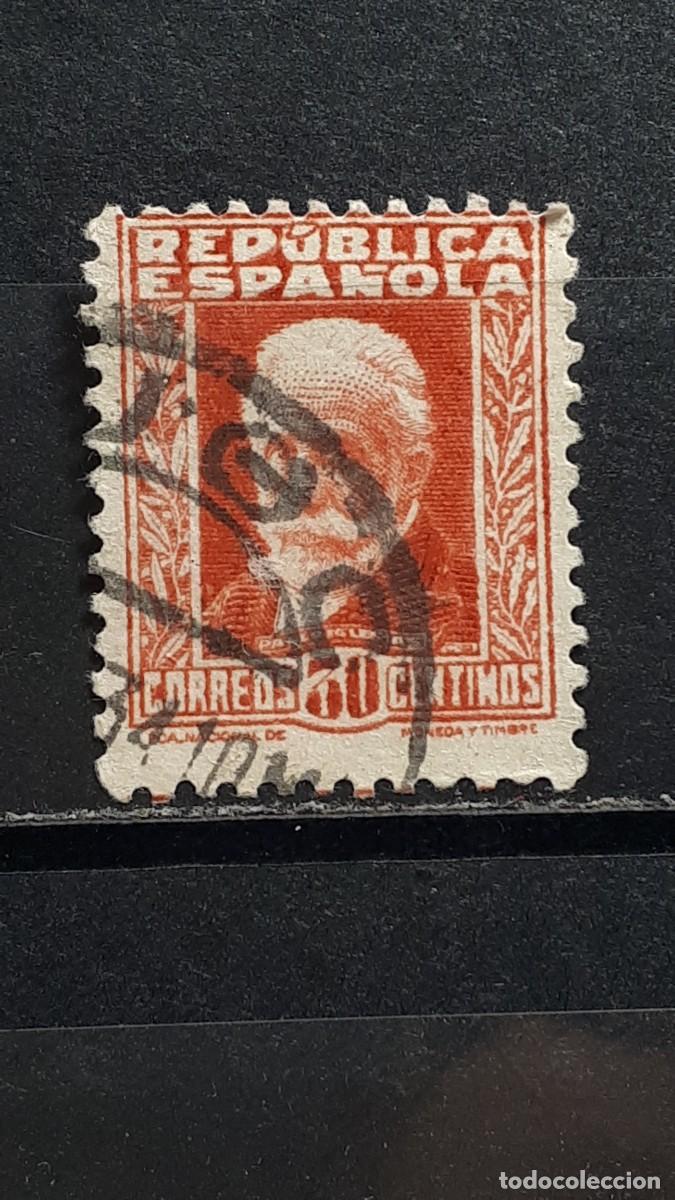 Sellos: ESPA&Ntilde;A . A&ntilde;o 1932. &deg;. Edifil 669