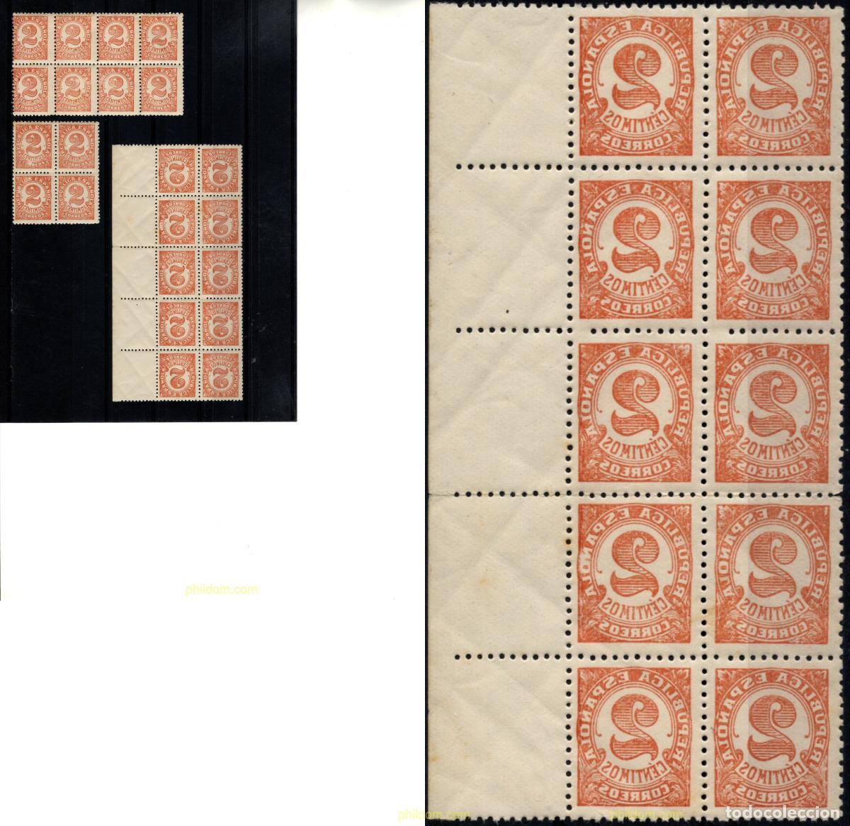 Sellos: 788464 MNH ESPA&Ntilde;A 1933 CIFRAS