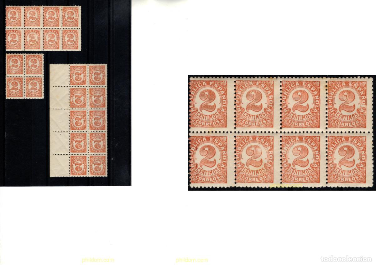 Sellos: 788463 MNH ESPA&Ntilde;A 1933 CIFRAS