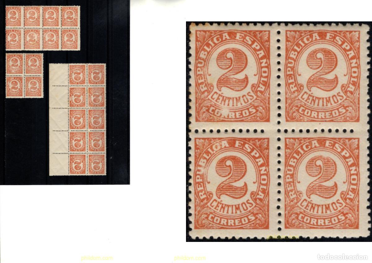 Sellos: 788462 MNH ESPA&Ntilde;A 1933 CIFRAS