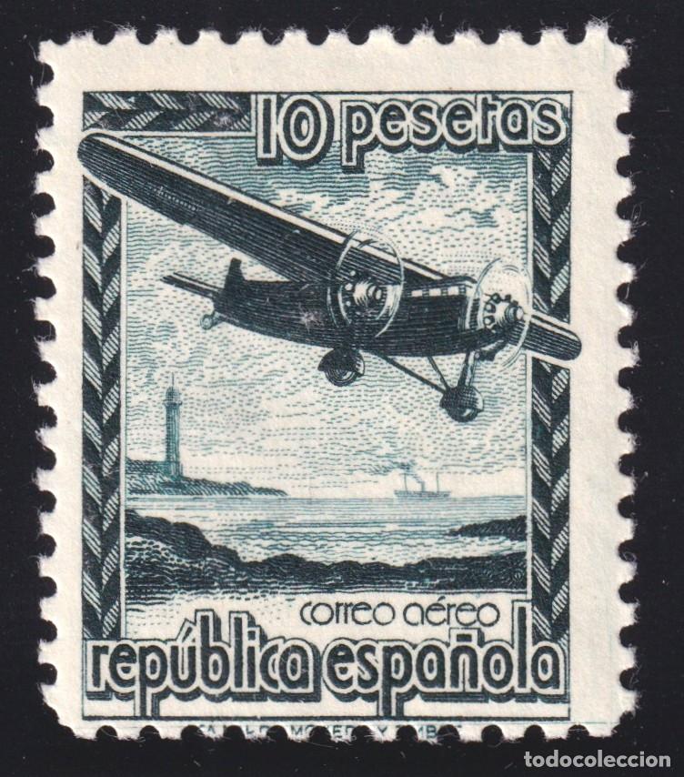 Sellos: ESPA&Ntilde;A NO EXPENDIDO AVION EN VUELO ** NE38 - A&Ntilde;O 1939 NUEVO - MNH