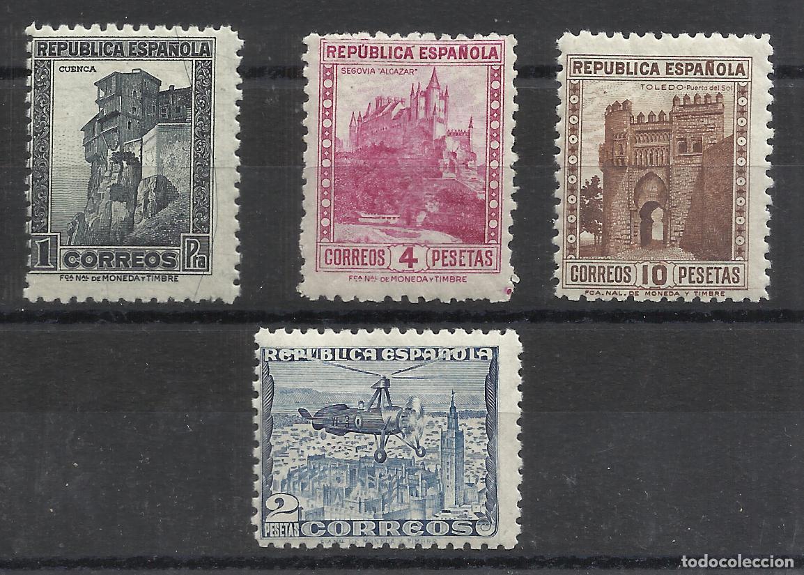 Sellos: MONUMENTOS Y AUTOGIRO 1938 NUEVOS** SERIE COMPLETA VALOR 2022 EDIFIL 25.- EUROS