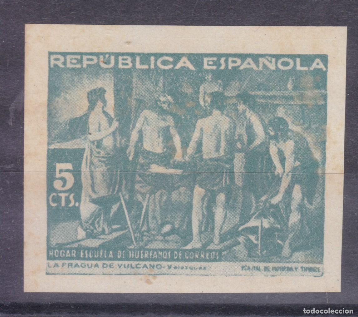 Francobolli: SS5- BENEFICENCIA Cuadros Vel&aacute;zquez 5 Cts SIN DENTAR ** Sin Fijasellos.