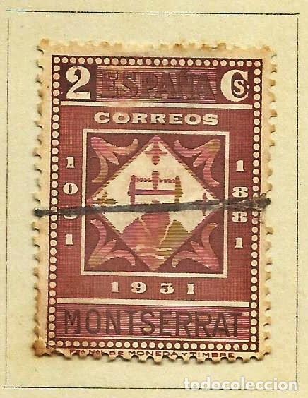 Sellos: ESPA&Ntilde;A 1931 - 900 A&Ntilde;OS DE MONASTERIO DE MONTSERRAT - EDIFIL 637