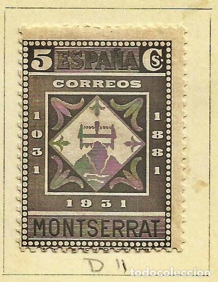 Sellos: ESPA&Ntilde;A 1931 - 900 A&Ntilde;OS DE MONASTERIO DE MONTSERRAT - EDIFIL 638*