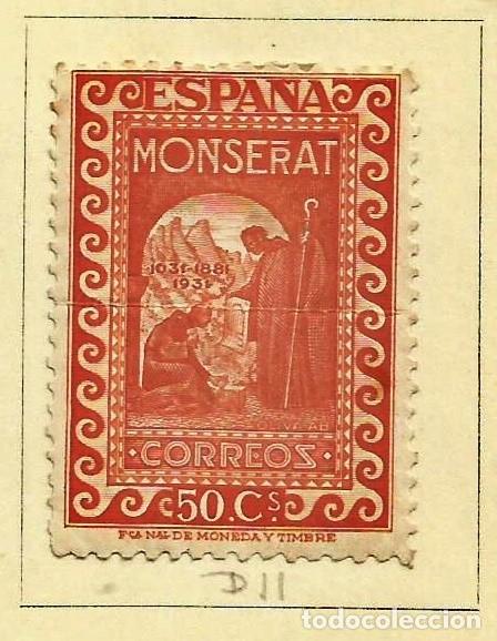 Sellos: ESPA&Ntilde;A 1931 - 900 A&Ntilde;OS DE MONASTERIO DE MONTSERRAT - EDIFIL 645*