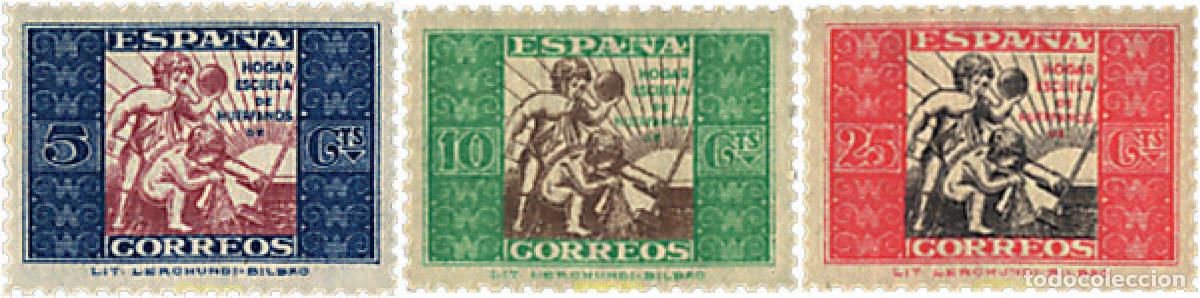 Stamps: 86071 MNH ESPA&Ntilde;A 1937 ALEGORIAS INFANTILES