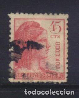 Sellos: S-09291- REPUBLICA ESPA&Ntilde;OLA 1938. ALEGORIA DE LA REPUBLICA.