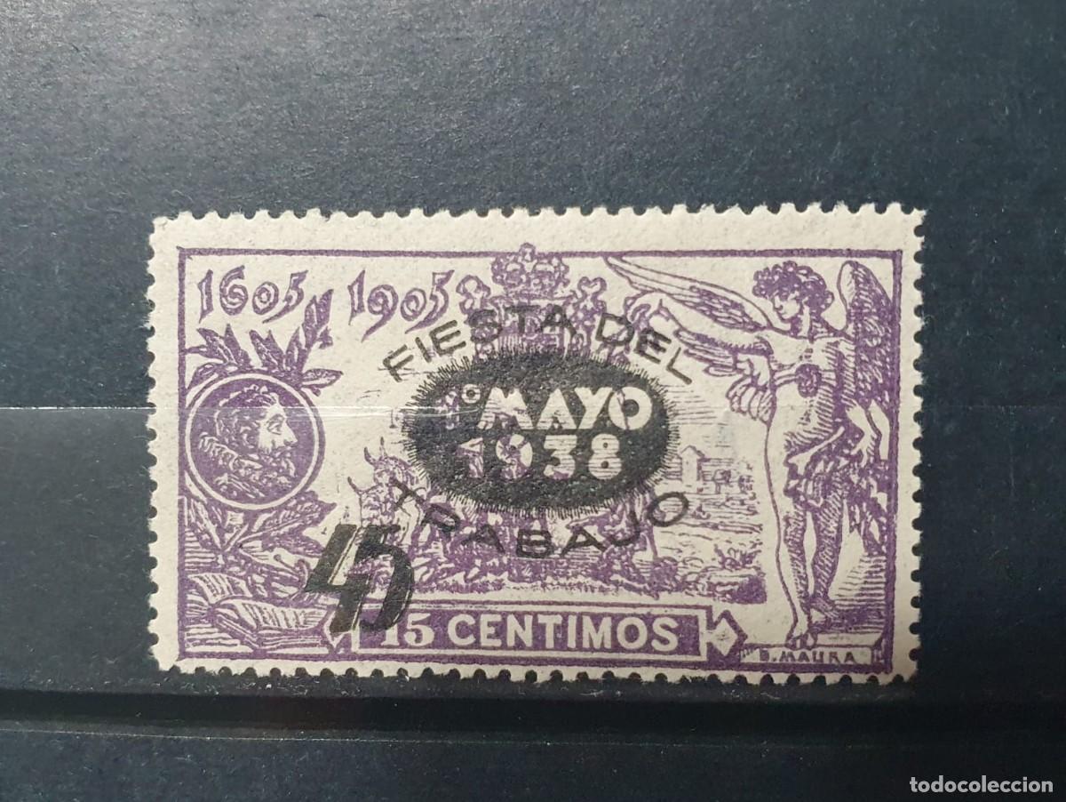 Sellos: EDIFIL 761 ** ESPA&Ntilde;A 1938