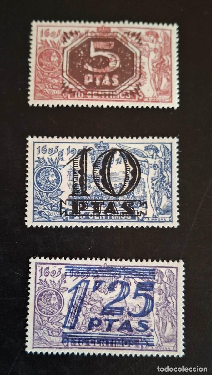 Stamps: 1938, Edifil NE 35, NE 36 y NE 37 MNH **