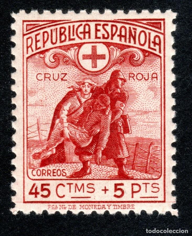 Sellos: EDIFIL 767 CRUZ ROJA ESPA&Ntilde;OLA 1938. MNH **