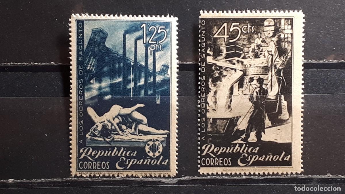 Sellos: ESPA&Ntilde;A . A&ntilde;o 1938 **. EDIFIL 773/4