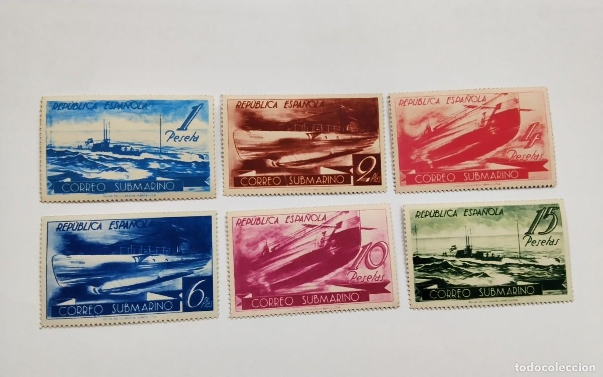 Sellos: ESPA&Ntilde;A - 1938 - II REPUBLICA - EDIFIL 775/780 -SERIE COMPLETA - MNH** - NUEVOS