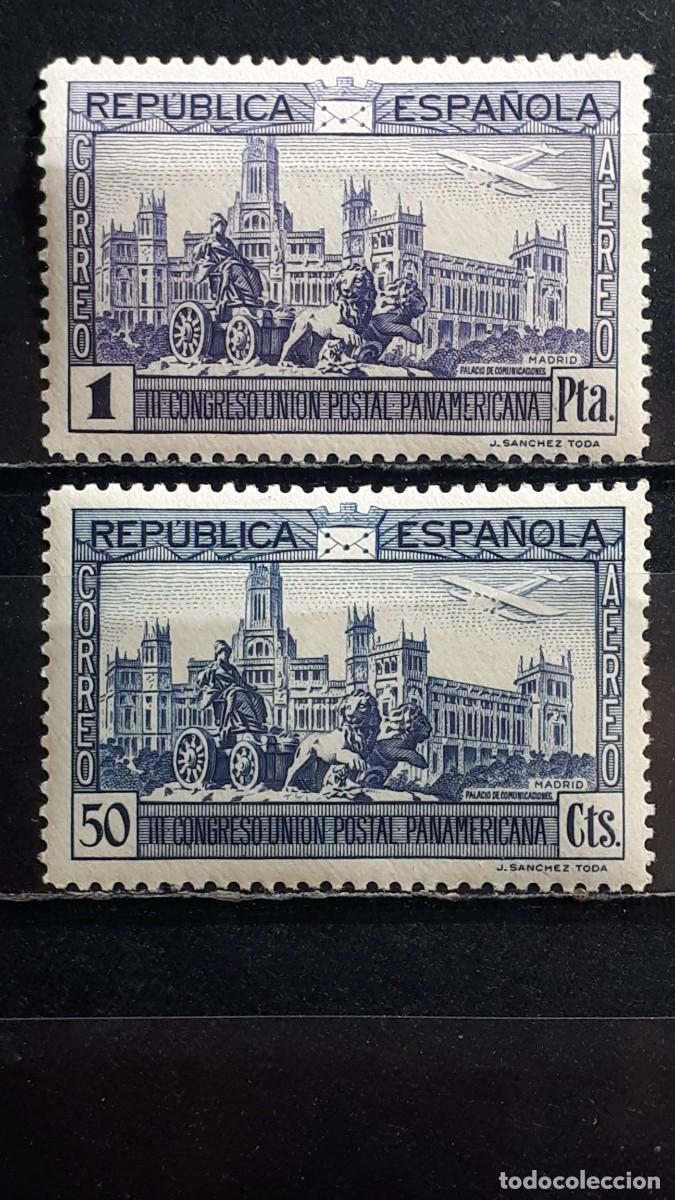 Sellos: ESPA&Ntilde;A. A&Ntilde;O 1931. **. EDIFIL 617/8