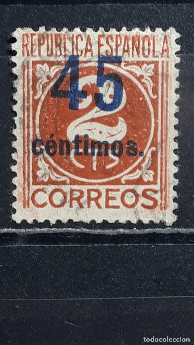 Sellos: ESPA&Ntilde;A . A&ntilde;o 1938. &deg;. EDIFIL 744