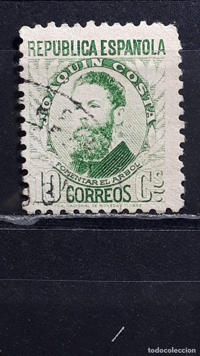 Sellos: ESPA&Ntilde;A. A&Ntilde;O 1932. &deg;. EDIFIL 664