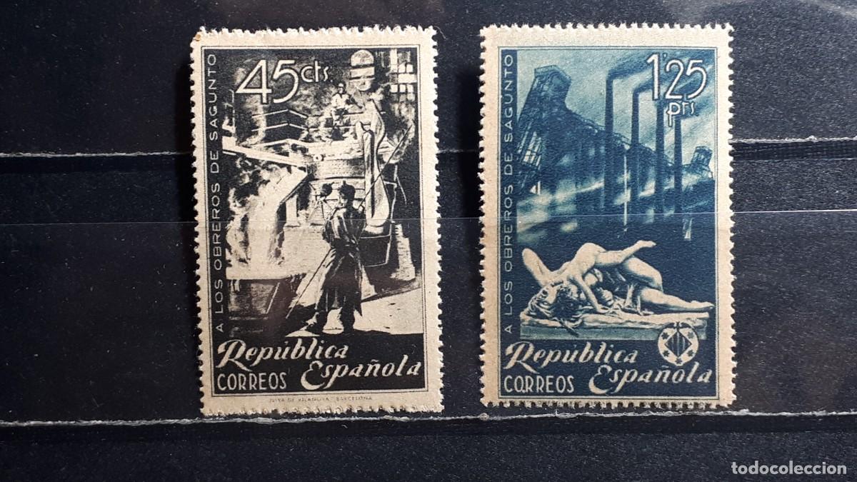 Sellos: ESPA&Ntilde;A . A&ntilde;o 1938 **. EDIFIL 773/4.