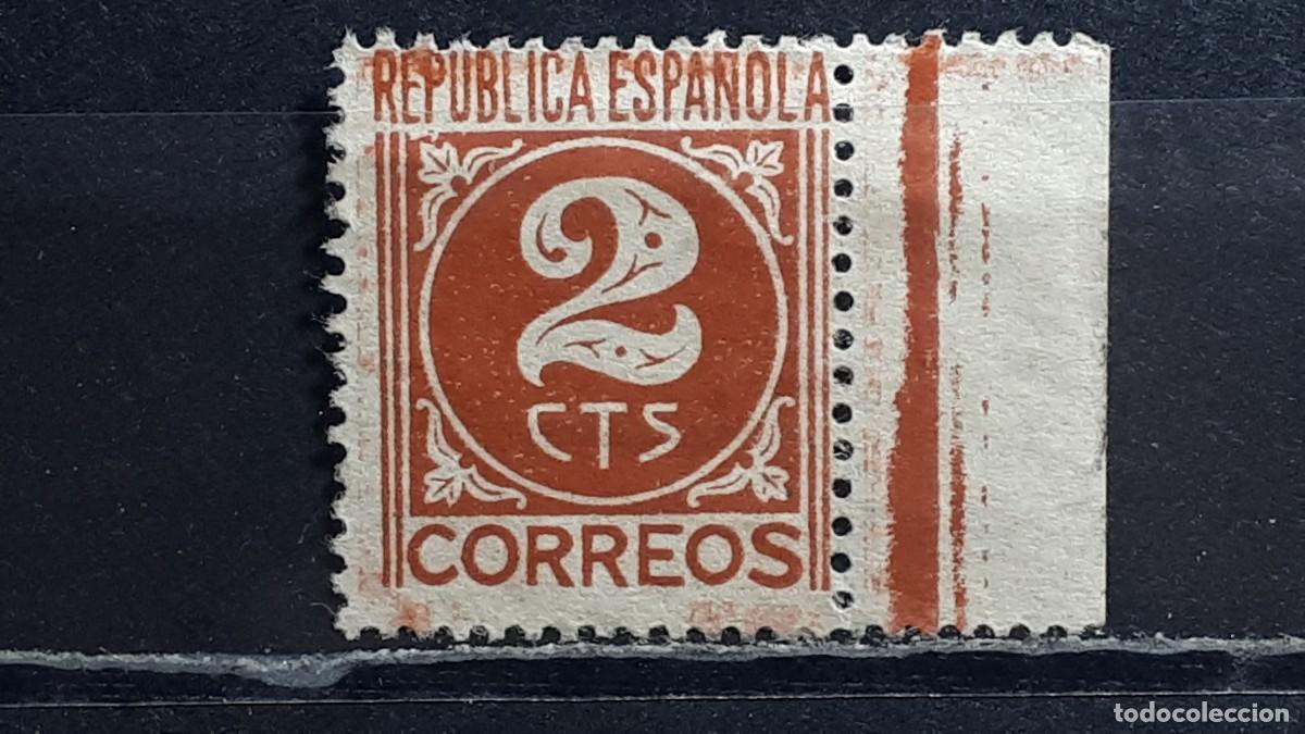 Sellos: ESPA&Ntilde;A. A&Ntilde;O 1936. &deg;. EDIFIL 731