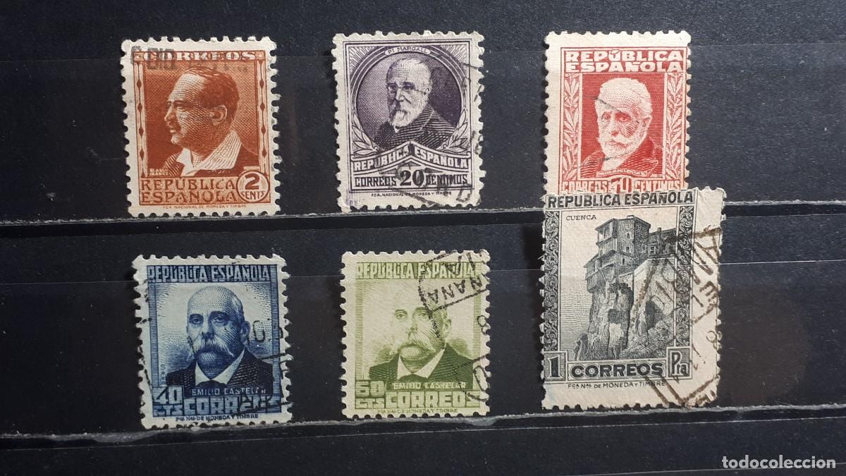 Stamps: ESPA&Ntilde;A. A&Ntilde;O 1932. &deg; Edifil 669/70, 672/3.