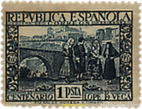 Sellos: 209419 HINGED ESPA&Ntilde;A 1935 3 CENTENARIO DE LA MUERTE DE LOPE DE VEGA