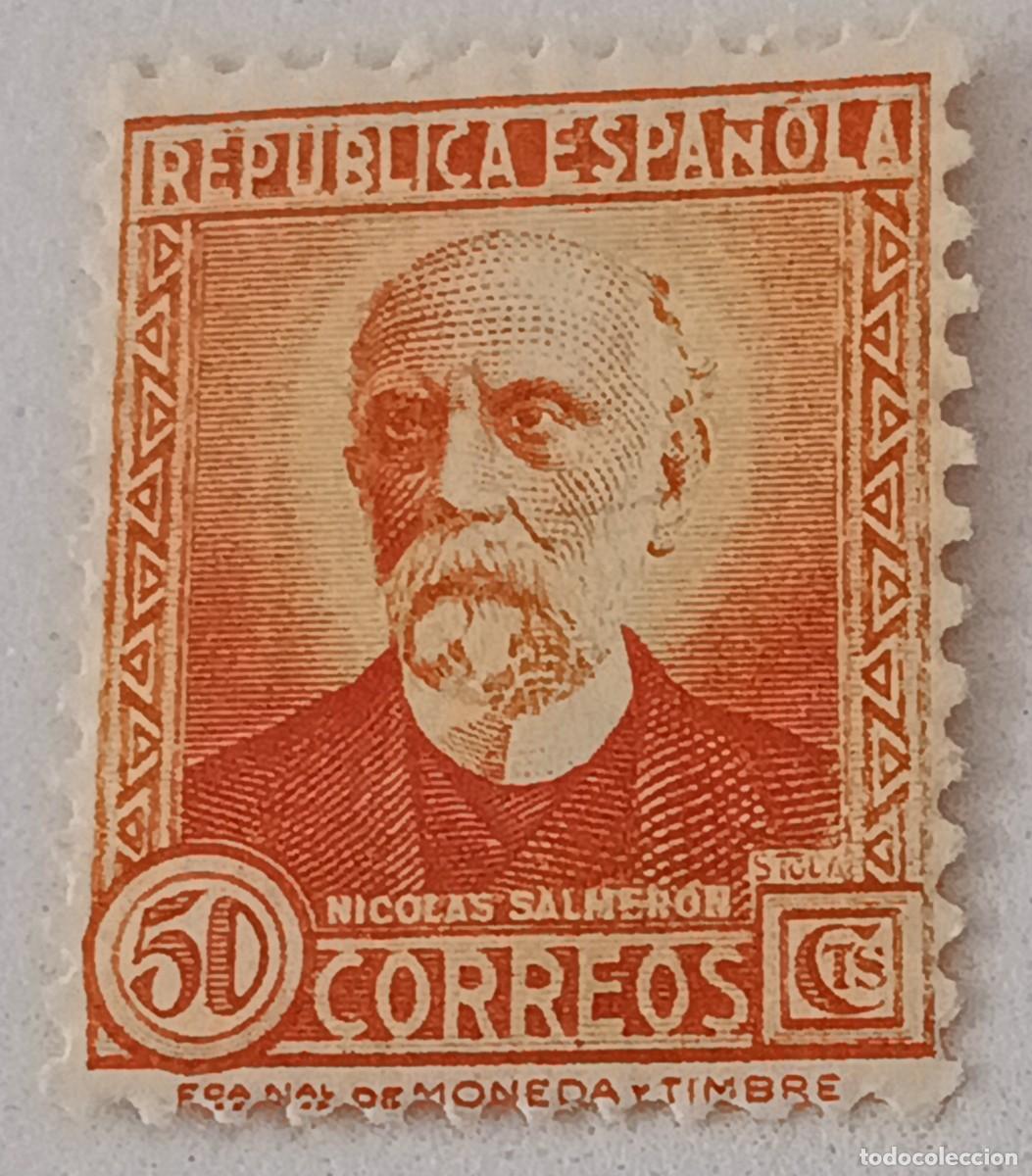 Sellos: Sello Espa&ntilde;a 1931-1932, Edifil 661, Personajes.