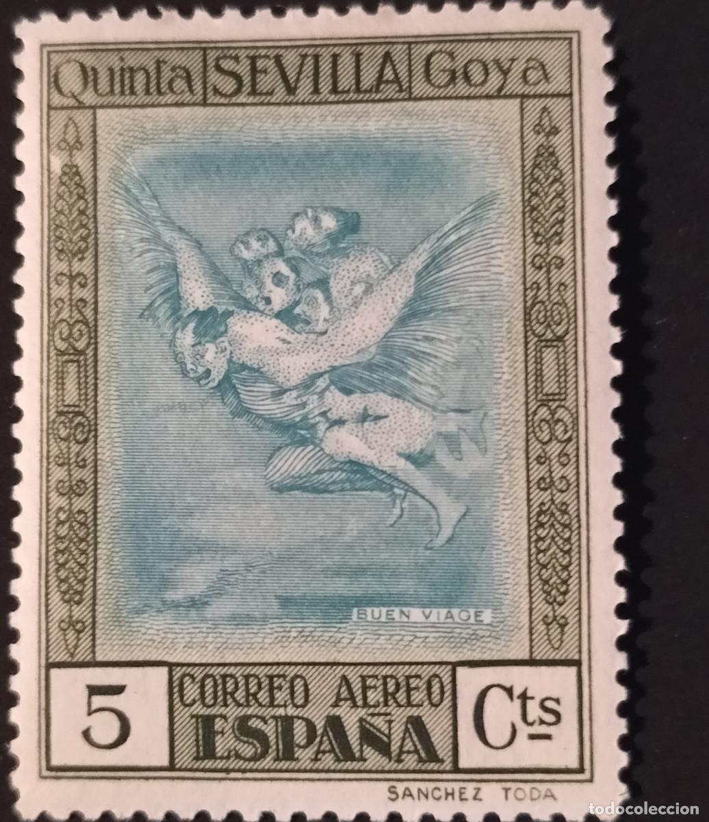 Sellos: Edifil 517 MNH SIN FIJASELLOS nuevo Quinta de Goya Exposicion en Sevilla Espa&ntilde;a 1930