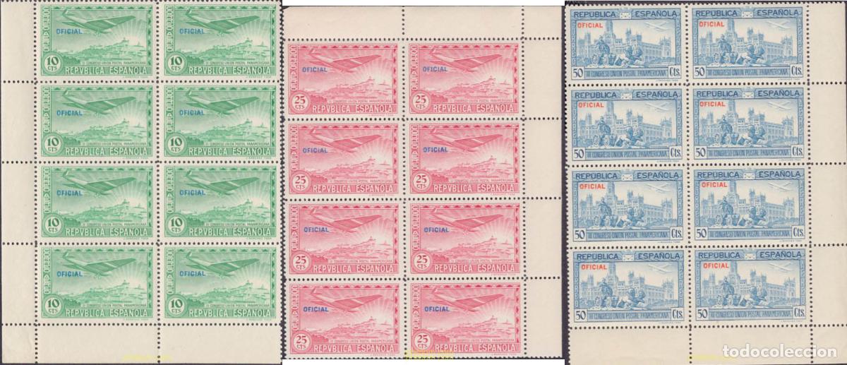 Sellos: 640066 MNH ESPA&Ntilde;A 1931 3 CONGRESO UNION POSTAL PANAMERICANA