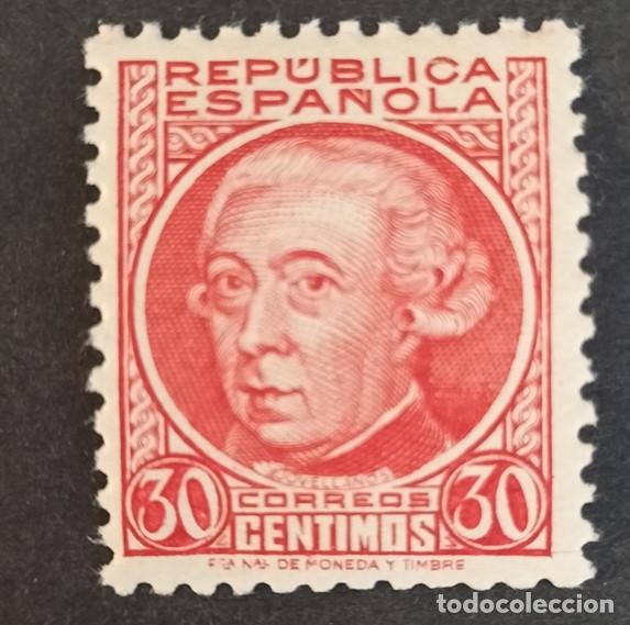 Sellos: Edifil 687 MNH ** Gaspar Melchor de Jovellanos serie Personajes Espa&ntilde;a 1933-1935