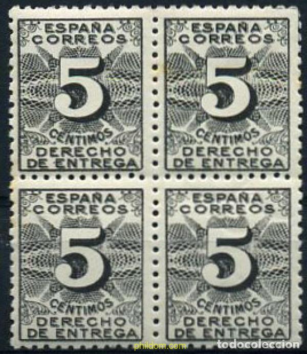 Sellos: 209615 MNH ESPA&Ntilde;A 1931 DERECHO DE ENTREGA