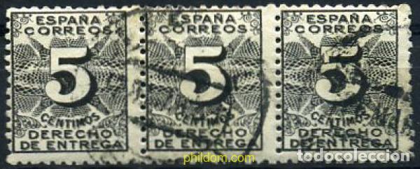 Sellos: 209616 USED ESPA&Ntilde;A 1931 DERECHO DE ENTREGA