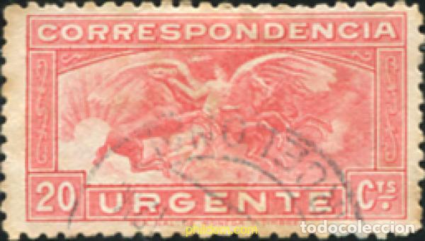 Sellos: 365989 USED ESPA&Ntilde;A 1933 ANGEL Y CABALLOS