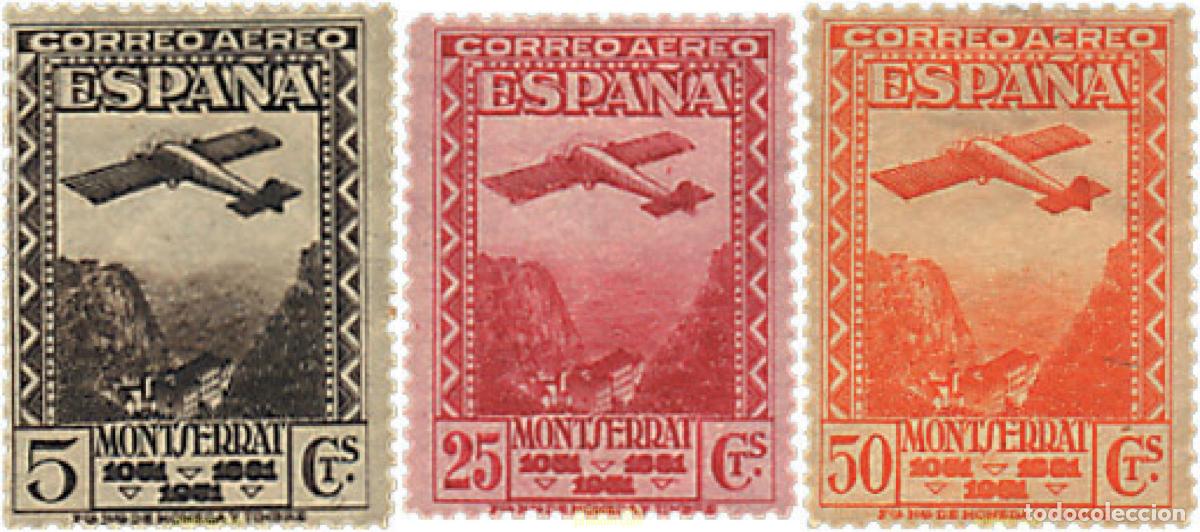 Sellos: 626049 HINGED ESPA&Ntilde;A 1931 9 CENTENARIO DEL MONASTERIO DE MONTSERRAT
