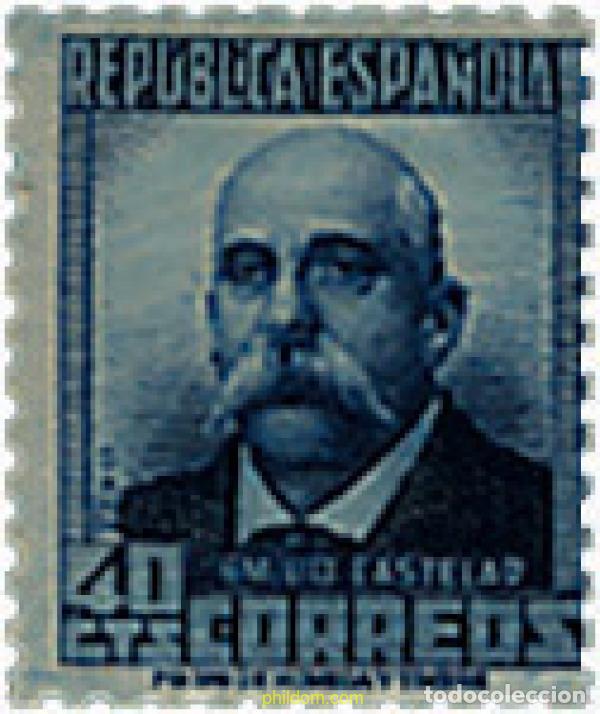 Sellos: 209451 MNH ESPA&Ntilde;A 1931 PERSONAJES