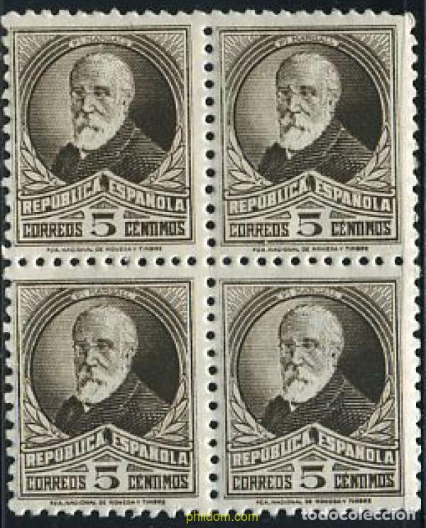 Timbres: 209496 MNH ESPA&Ntilde;A 1931 PERSONAJES