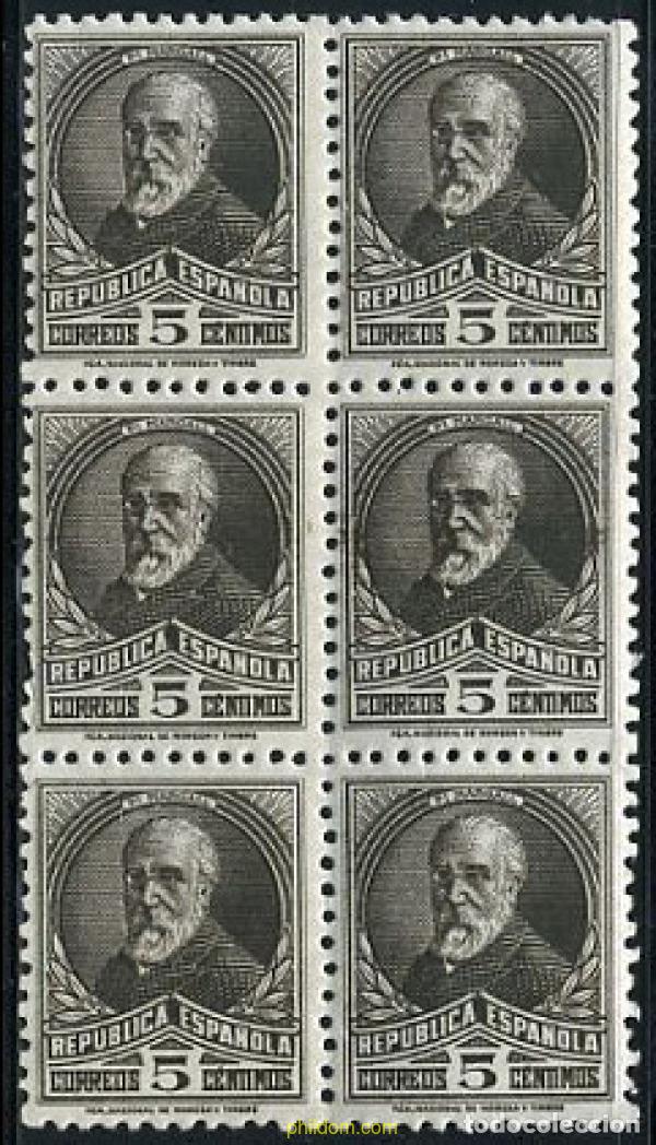 Timbres: 209497 MNH ESPA&Ntilde;A 1931 PERSONAJES