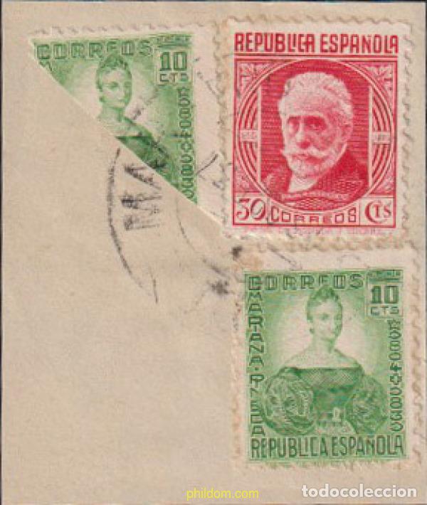 Stamps: 616590 USED ESPA&Ntilde;A 1933 PERSONAJES