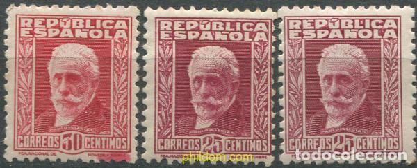 Stamps: 686148 HINGED ESPA&Ntilde;A 1931 PERSONAJES