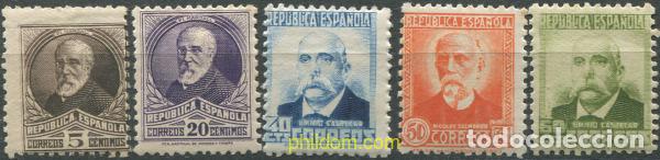 Stamps: 686149 MNH ESPA&Ntilde;A 1931 PERSONAJES