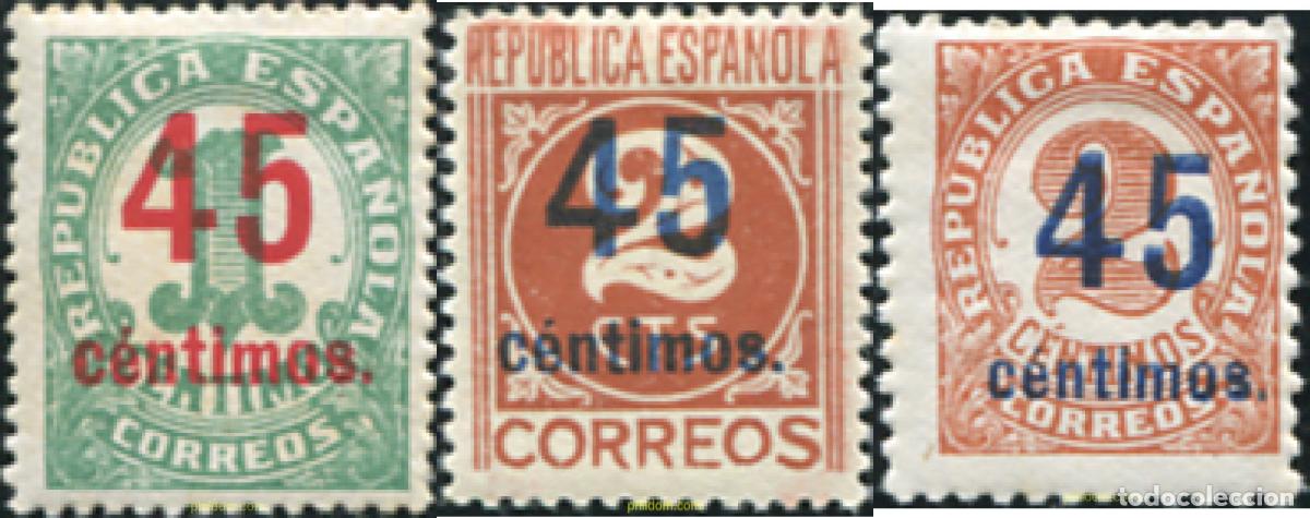 Sellos: 113556 HINGED ESPA&Ntilde;A 1938 CIFRAS