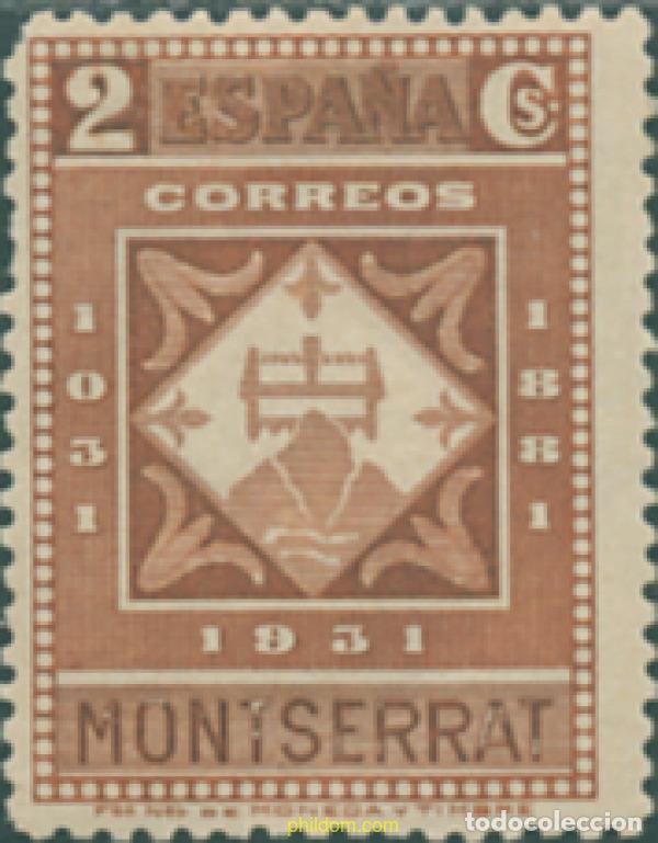 Sellos: 209508 MNH ESPA&Ntilde;A 1931 9 CENTENARIO DEL MONASTERIO DE MONTSERRAT