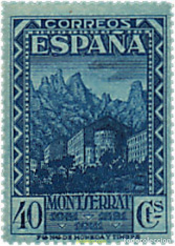 Sellos: 209530 HINGED ESPA&Ntilde;A 1931 9 CENTENARIO DEL MONASTERIO DE MONTSERRAT