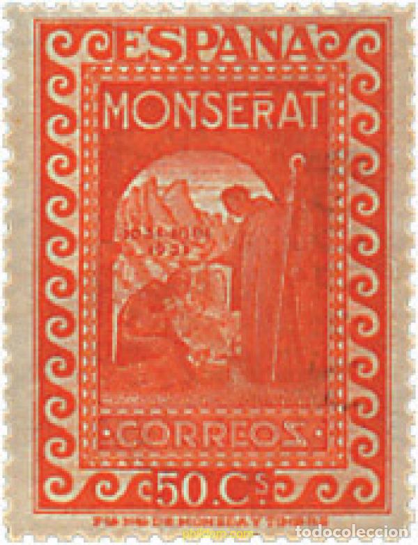 Sellos: 209534 MNH ESPA&Ntilde;A 1931 9 CENTENARIO DEL MONASTERIO DE MONTSERRAT